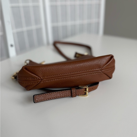 Michael Kors Tan Leather Crossbody Bag - Picture 5 of 8